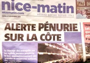 Alerte pénurie sur la Côte d'Azur 2018 Nice-Matin
