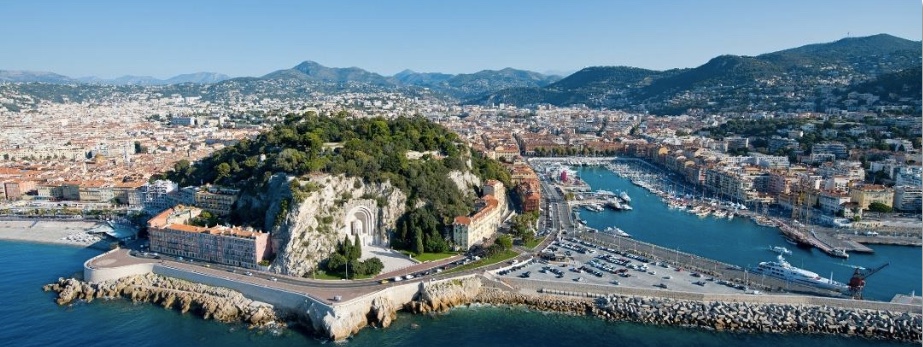 Colline du château et port de Nice