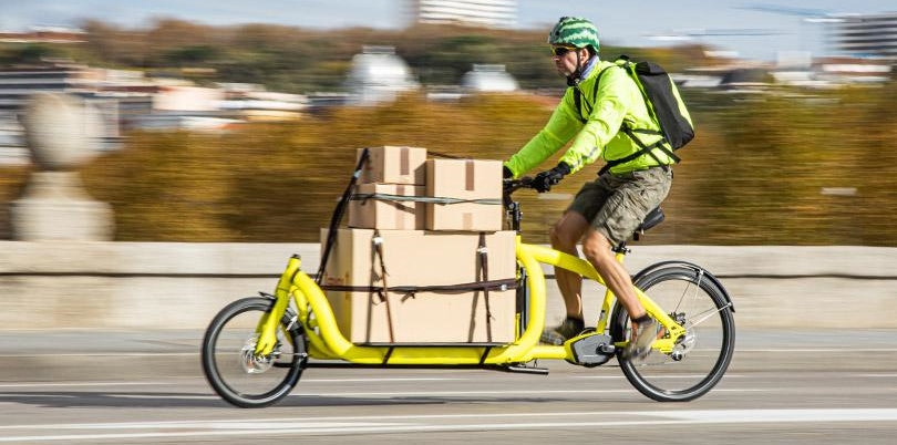 Vélo-cargo cyclologistique