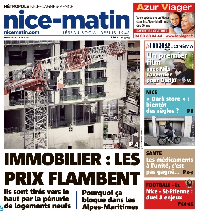 Les prix de l'immobilier flambent à Nice