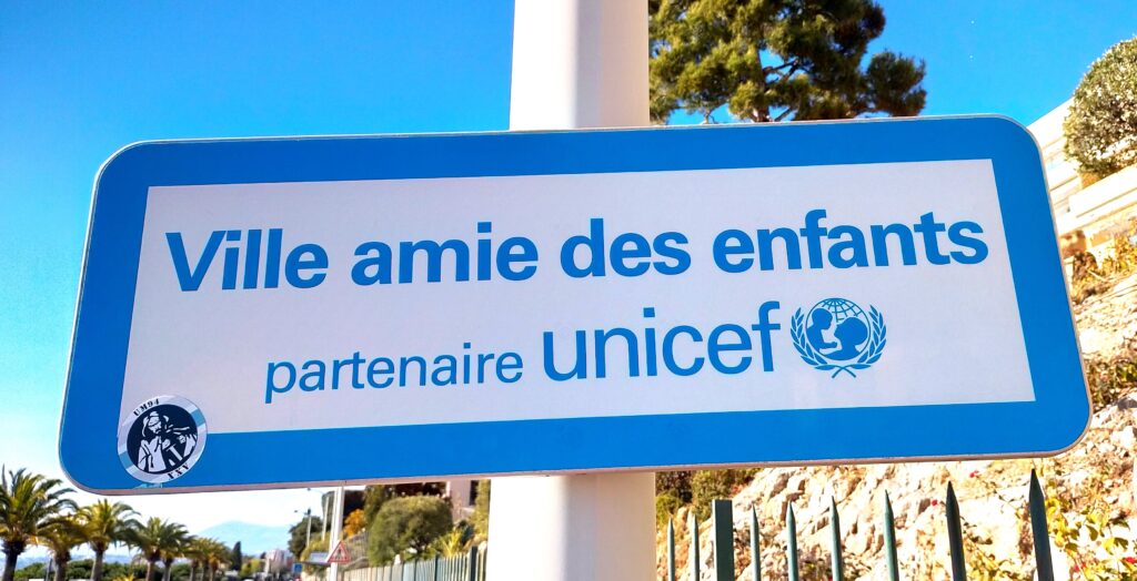 Nice ville amie des enfants partenaire UNICEF